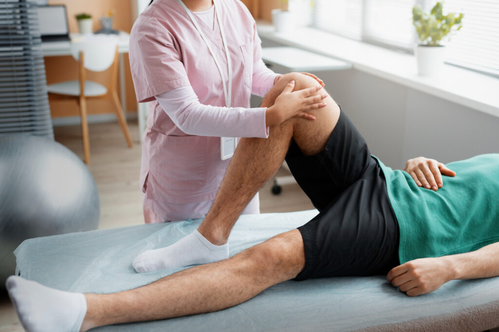 Knee‑to‑Chest Stretch-TNDC